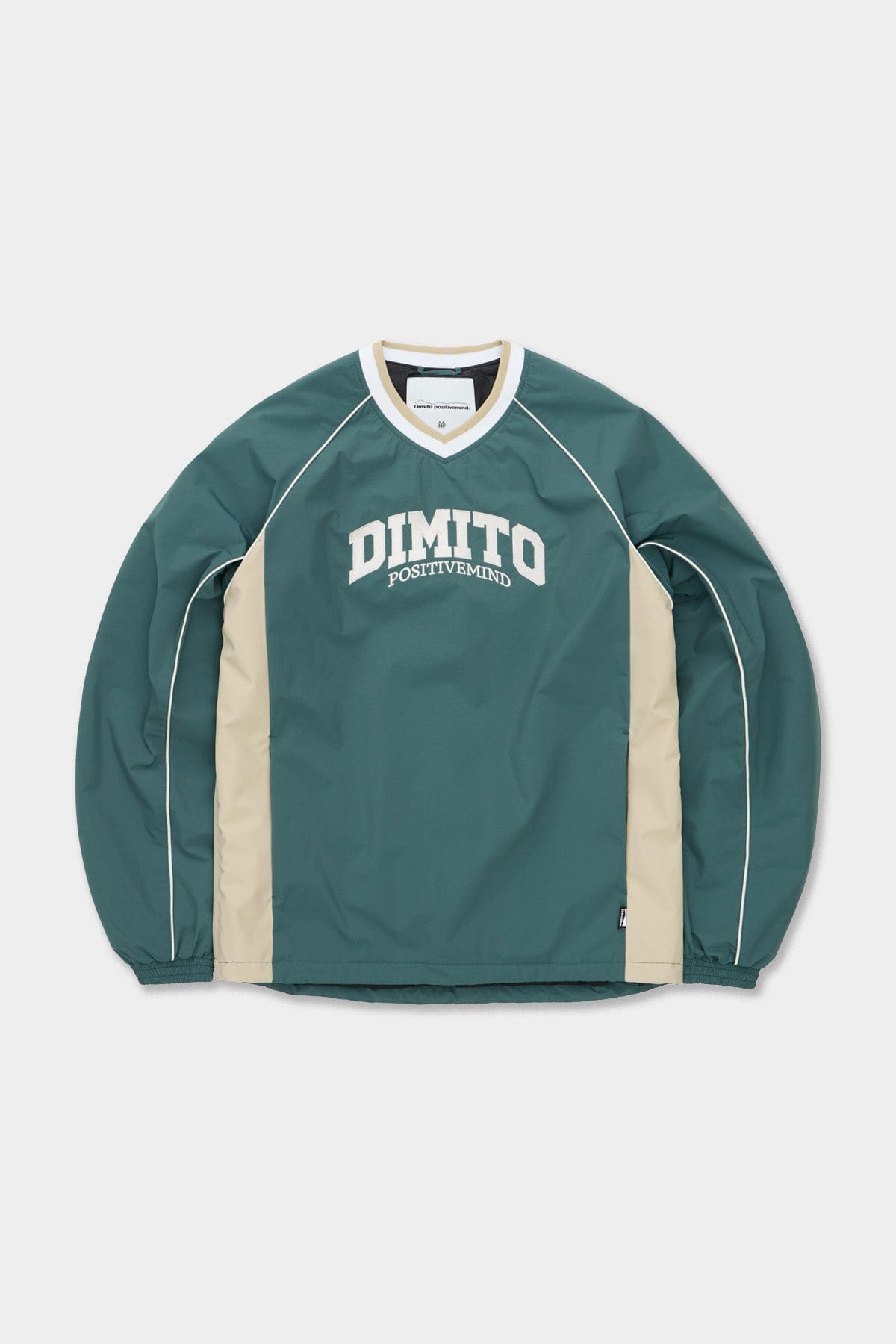 VERT TEAM NY PULLOVER TEAL GREEN