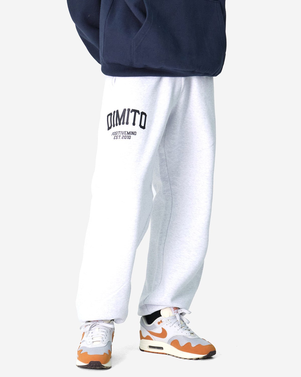 VERT TEAM SWEATPANTS HEATHER GREY