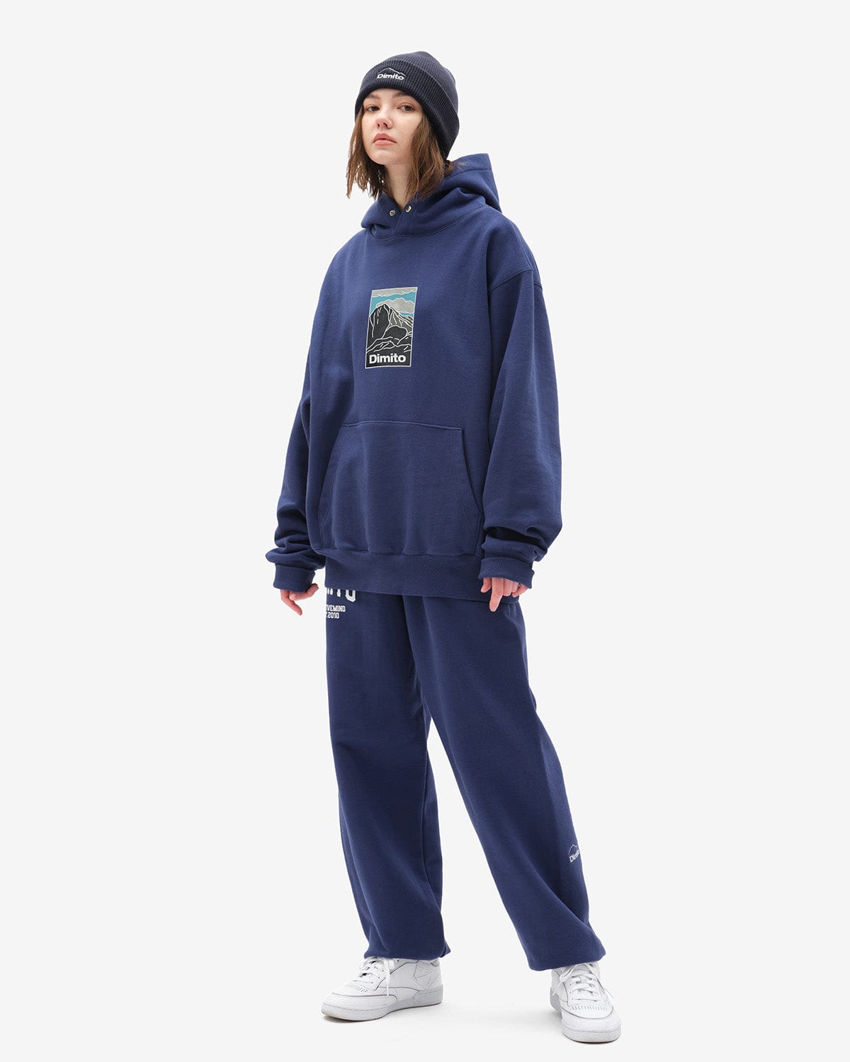 VERT TEAM SWEATPANTS MIDNIGHT BLUE