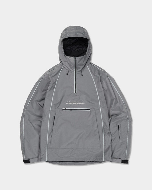 VERT TRACK PULLOVER JACKET STEEL GREY