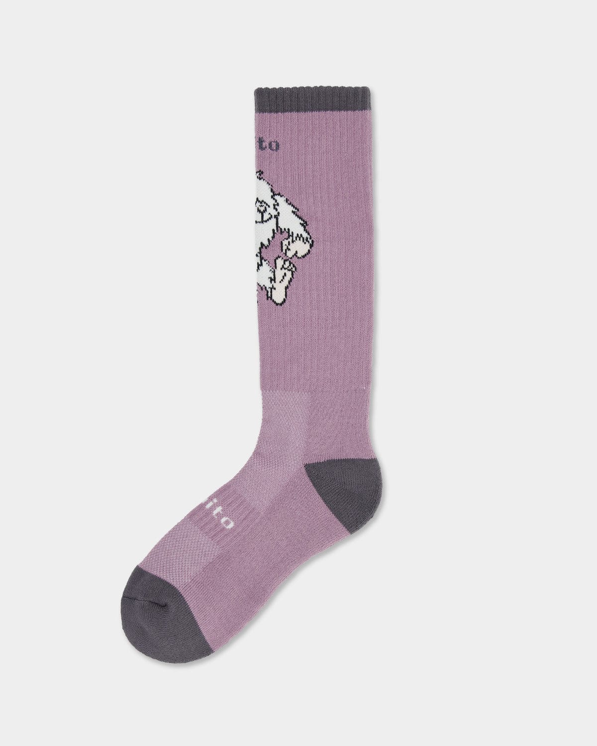 VERT TURI SPORTS SOCKS PURPLE ASH