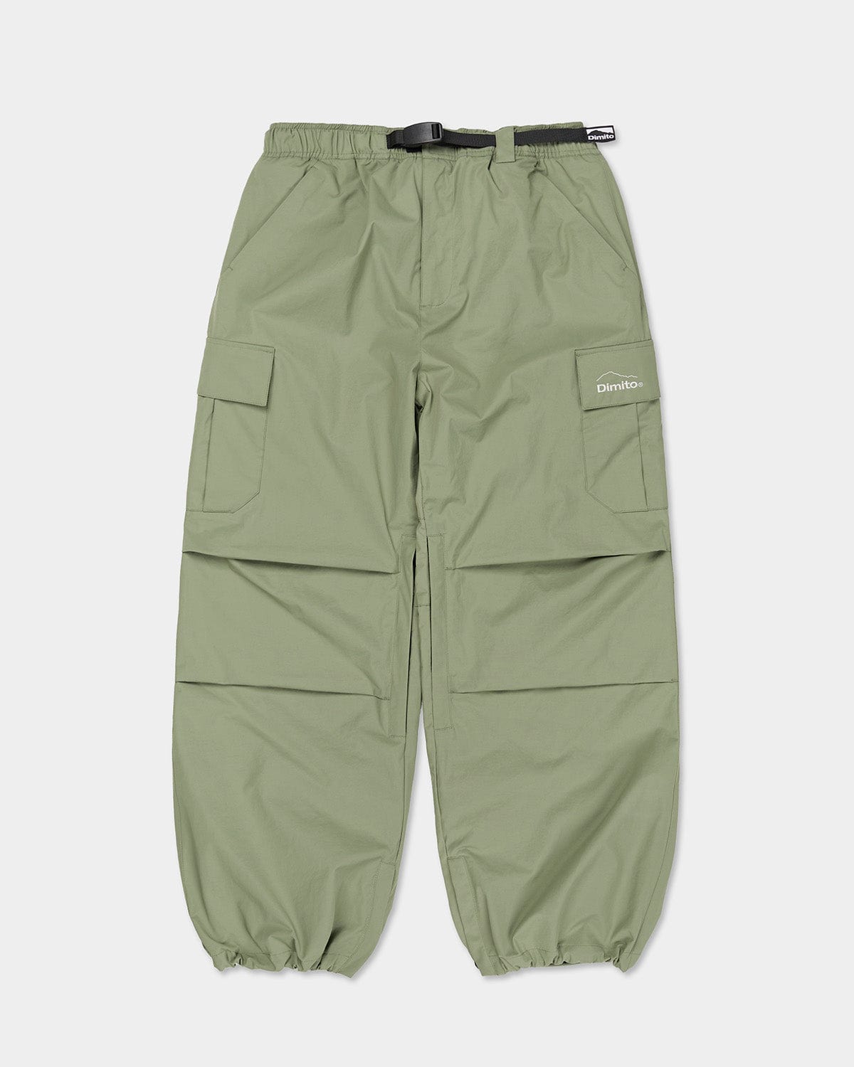 VERT VARIANT CARGO PANTS DARK OLIVE (Semi Wide Fit)