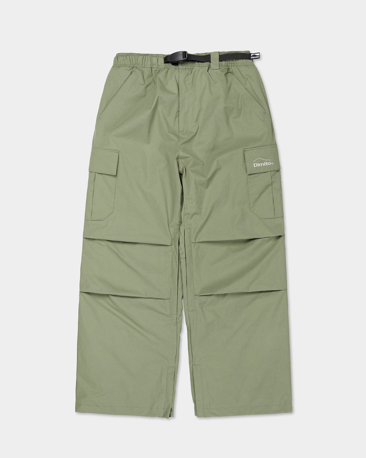 VERT VARIANT CARGO PANTS DARK OLIVE (Semi Wide Fit)