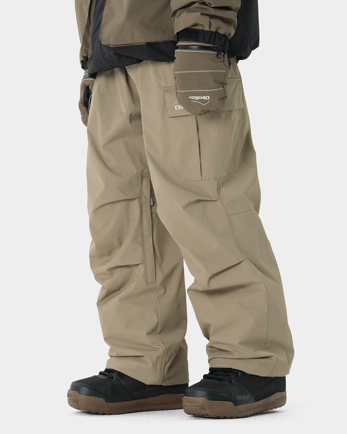 VERT VARIANT CARGO PANTS TAN (Semi Wide Fit)