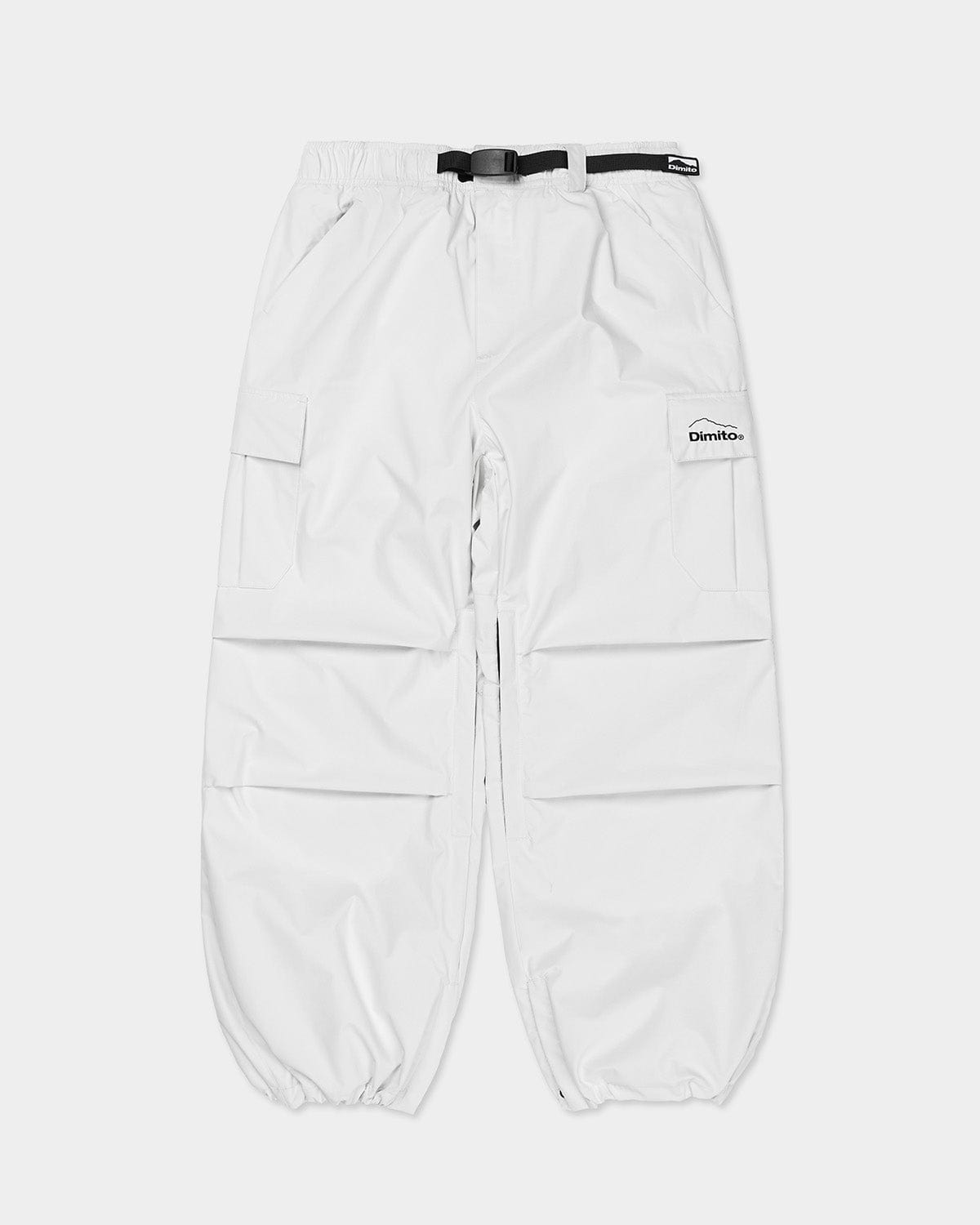 VERT VARIANT CARGO PANTS WHITE (Semi Wide Fit)