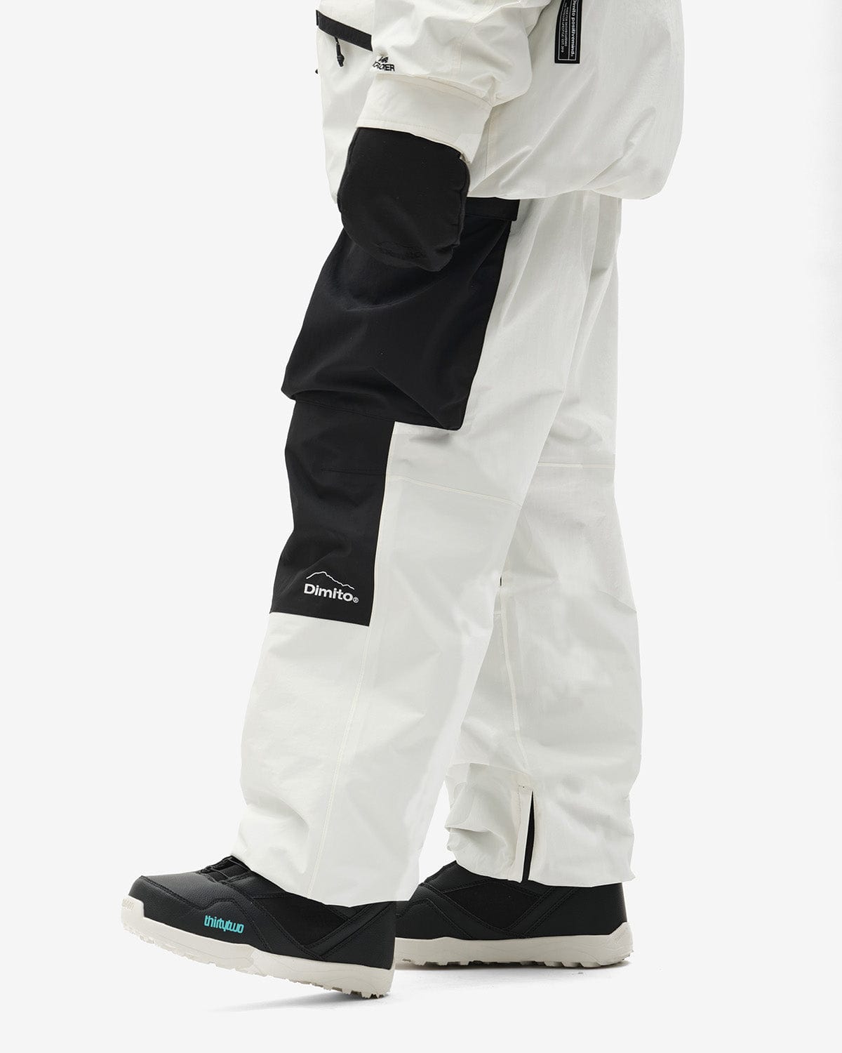 VERT VARIANT ES PANTS WHITE