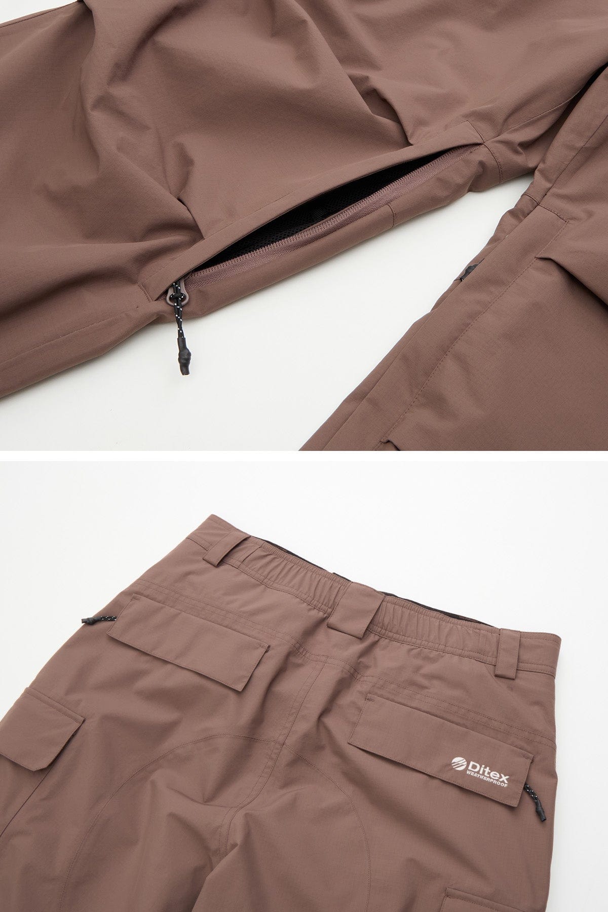 VERT VARIANT OG PANTS DEEP BROWN