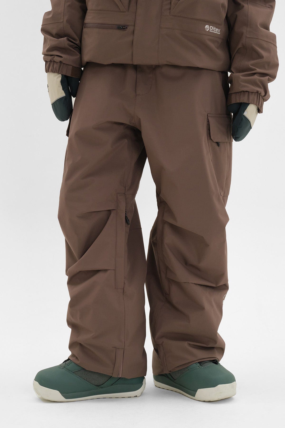 VERT VARIANT OG PANTS DEEP BROWN