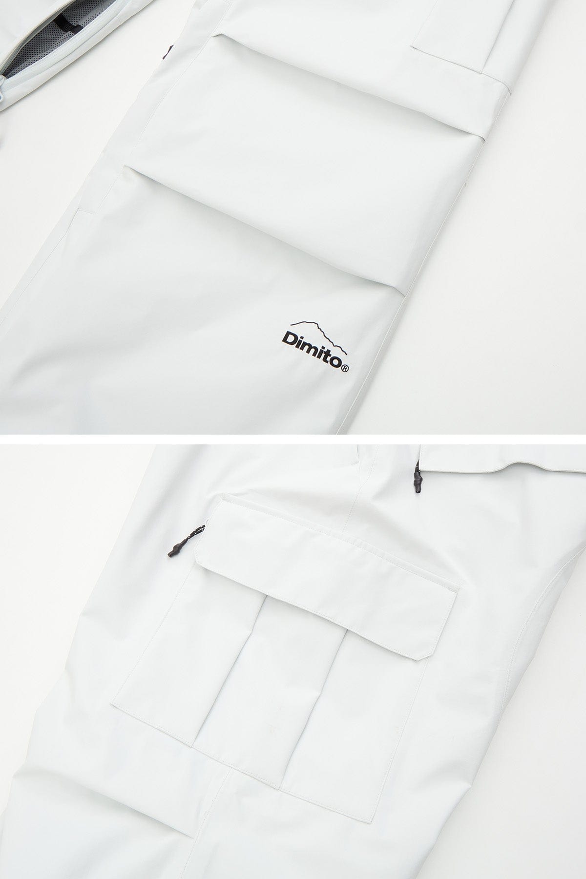 VERT VARIANT OG PANTS DEEP WHITE