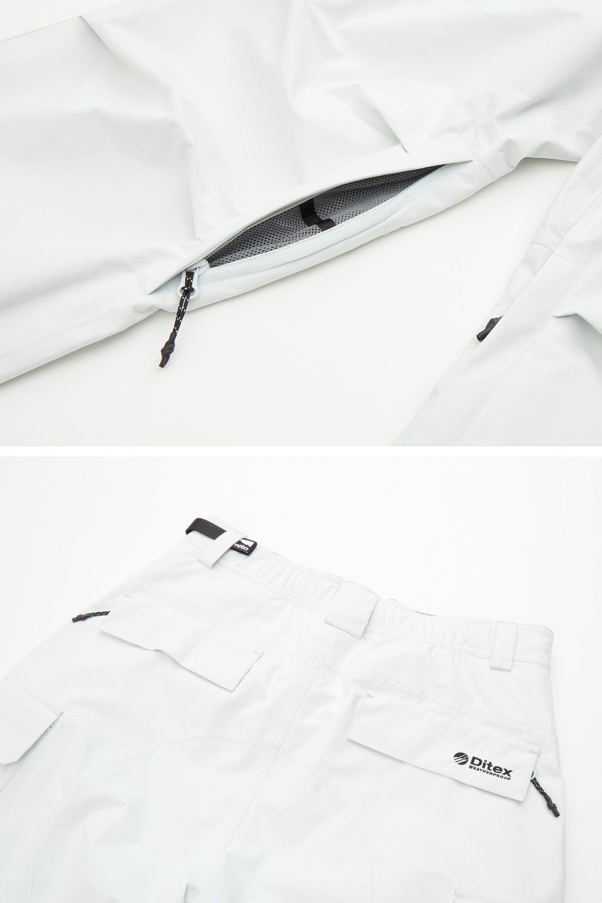 VERT VARIANT OG PANTS DEEP WHITE