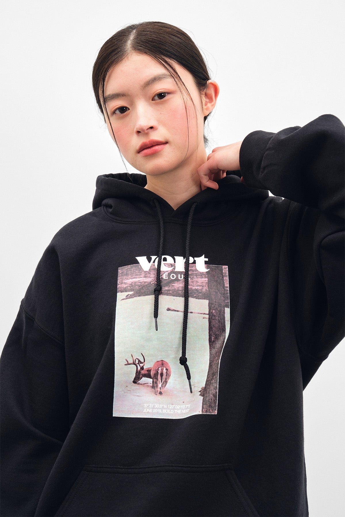 VERT VERT MT HOODIE BLACK