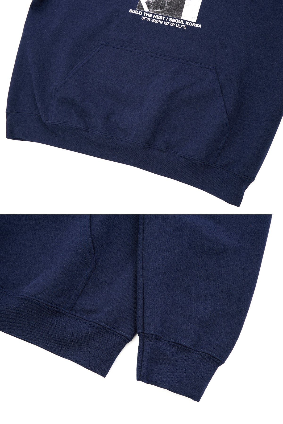 VERT VERT SEOUL HOODIE NAVY