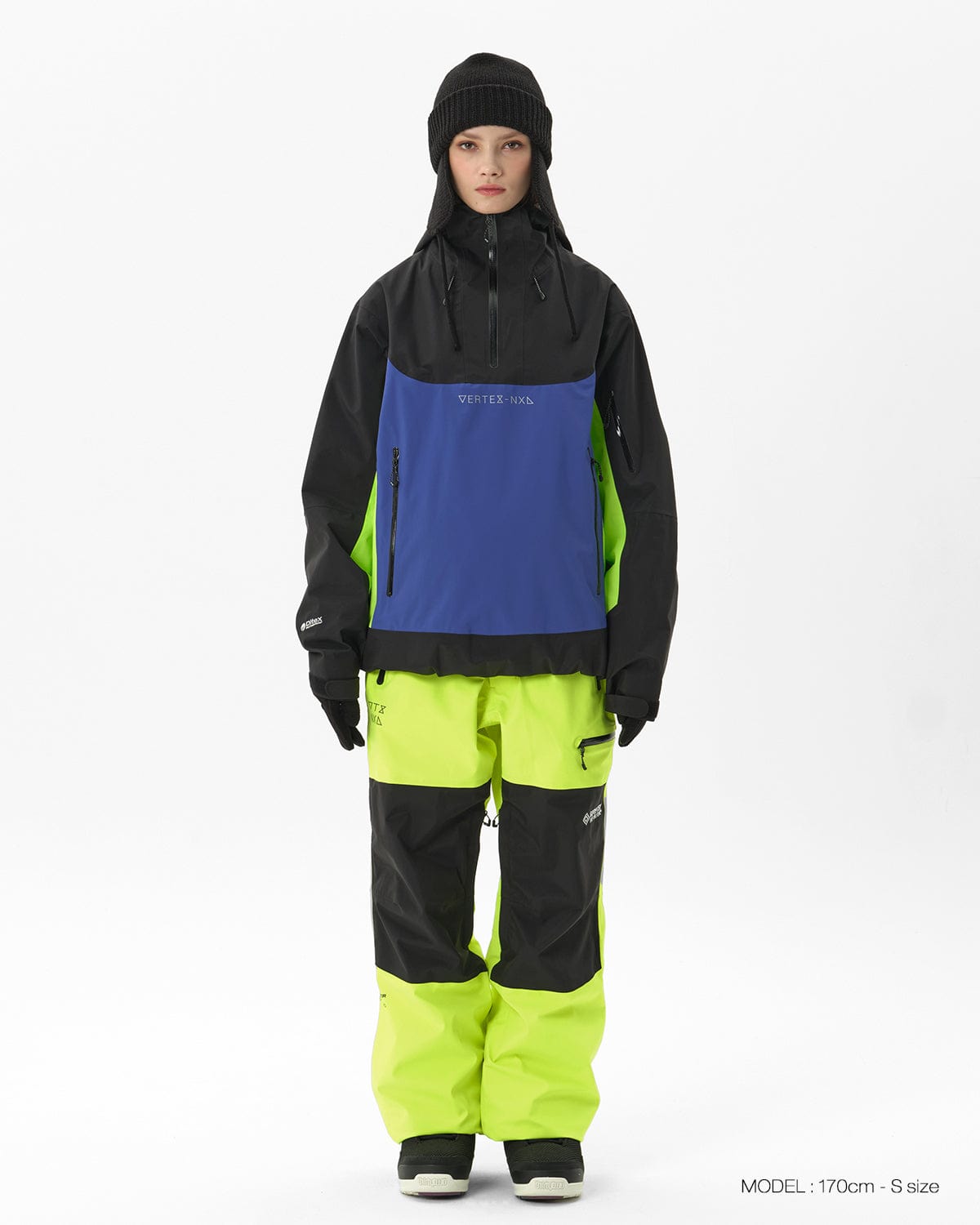 VERT VTX 2L ES ANORAK JACKET BLACK