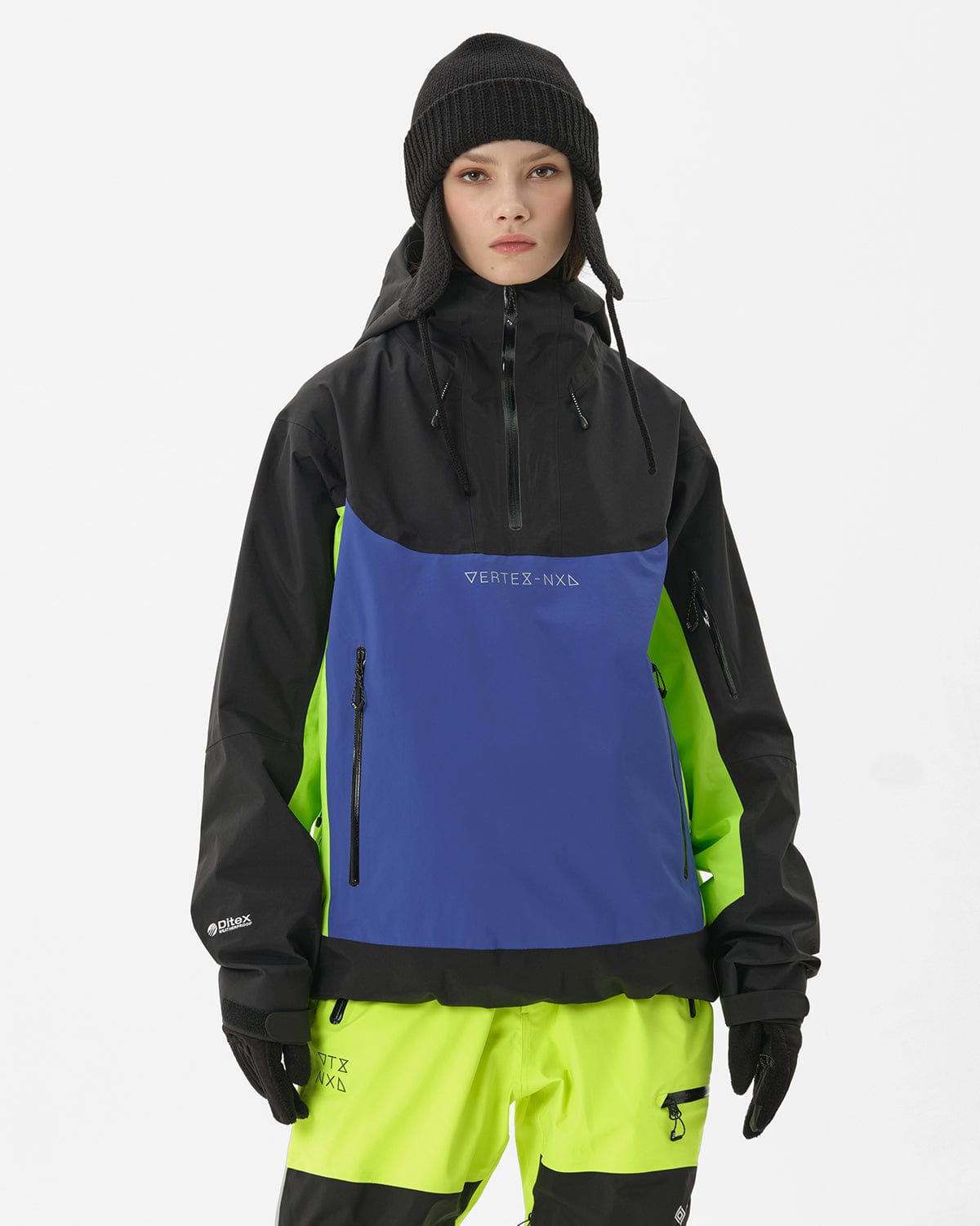 VERT VTX 2L ES ANORAK JACKET BLACK