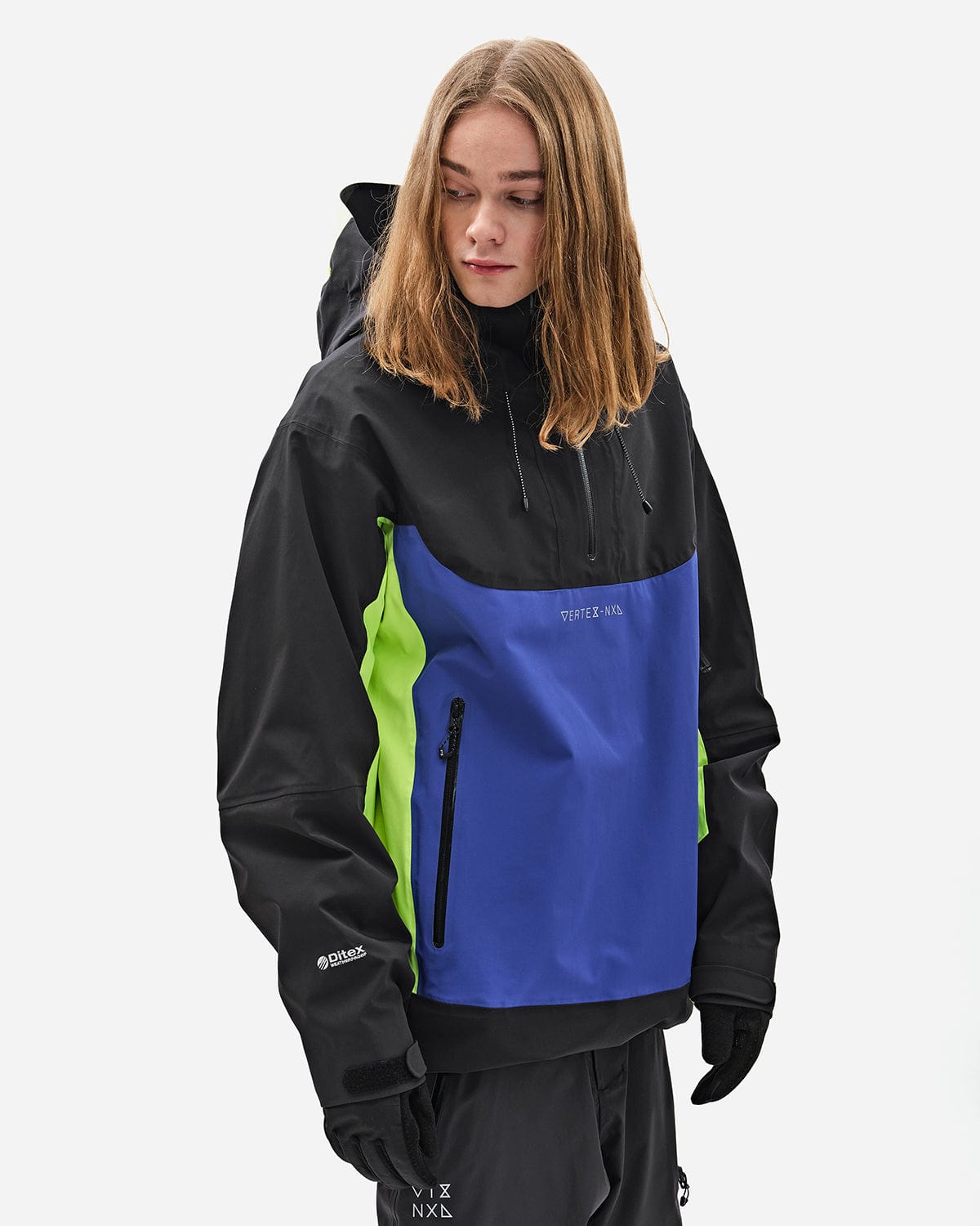 VERT VTX 2L ES ANORAK JACKET BLACK