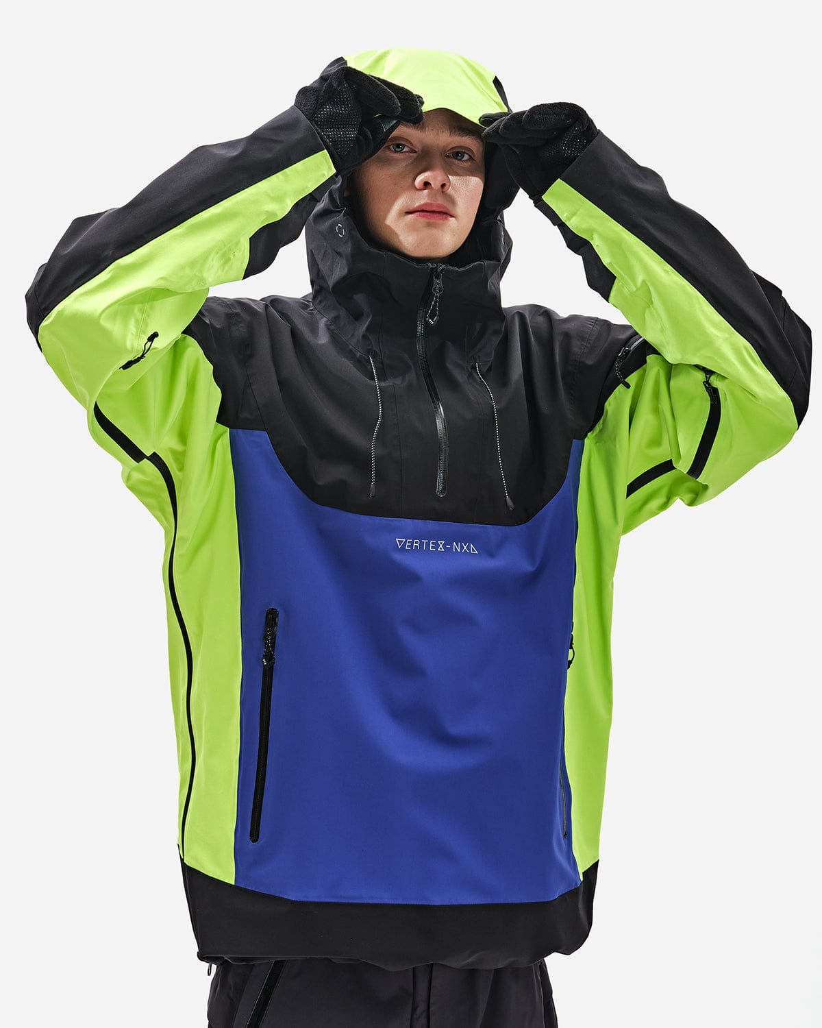 VERT VTX 2L ES ANORAK JACKET BLACK