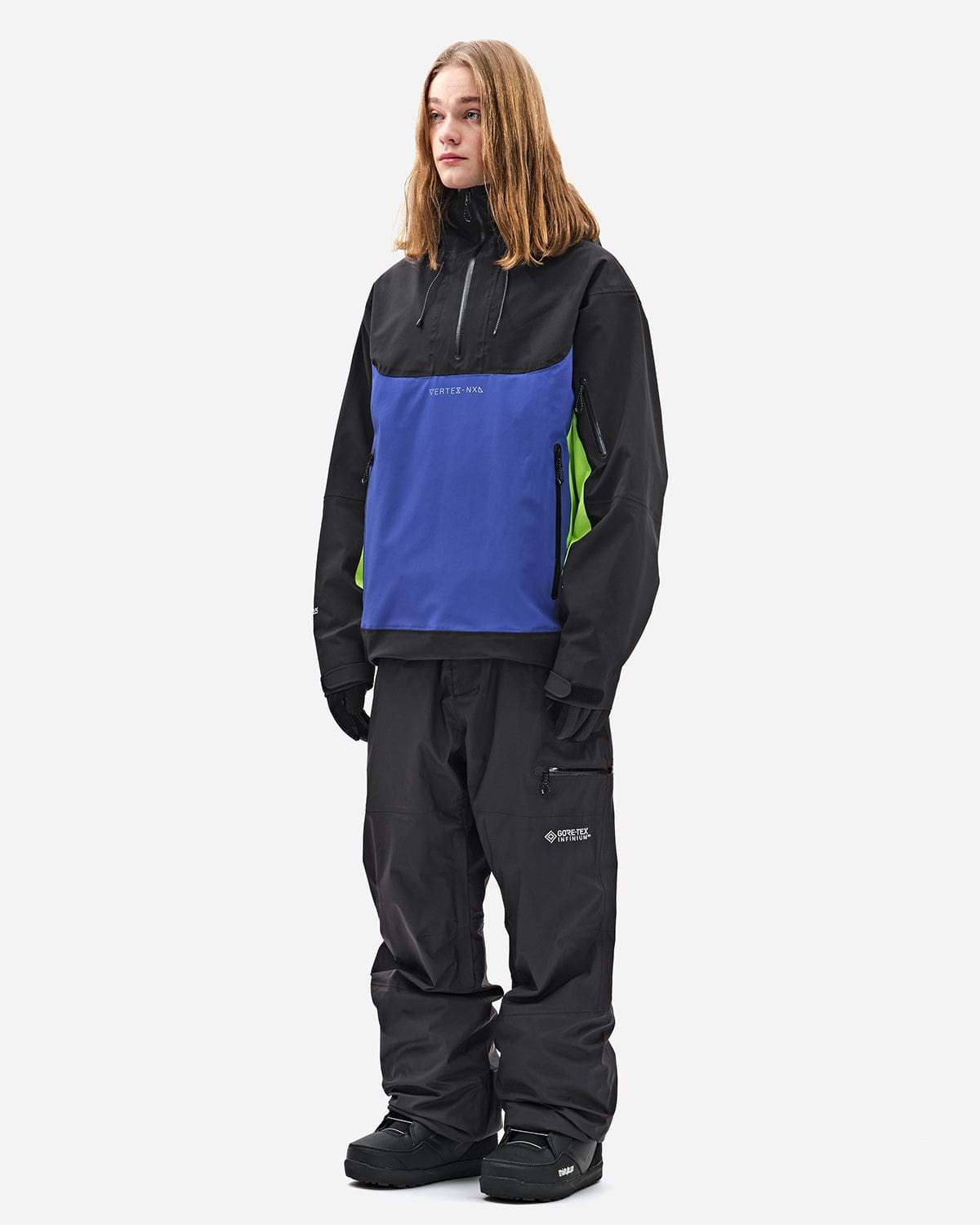 VERT VTX 2L ES ANORAK JACKET BLACK