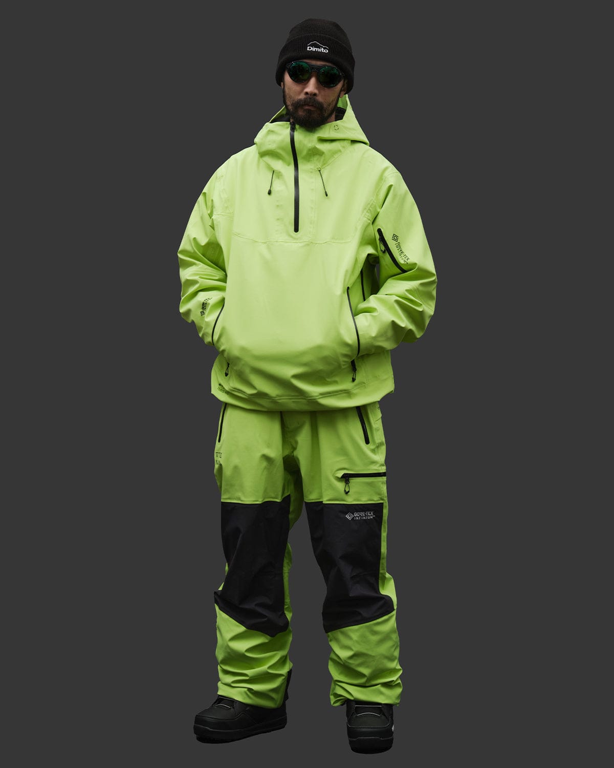 VERT VTX 2L GTX BASIS (VTX X EIDER) PANTS NEON GREEN