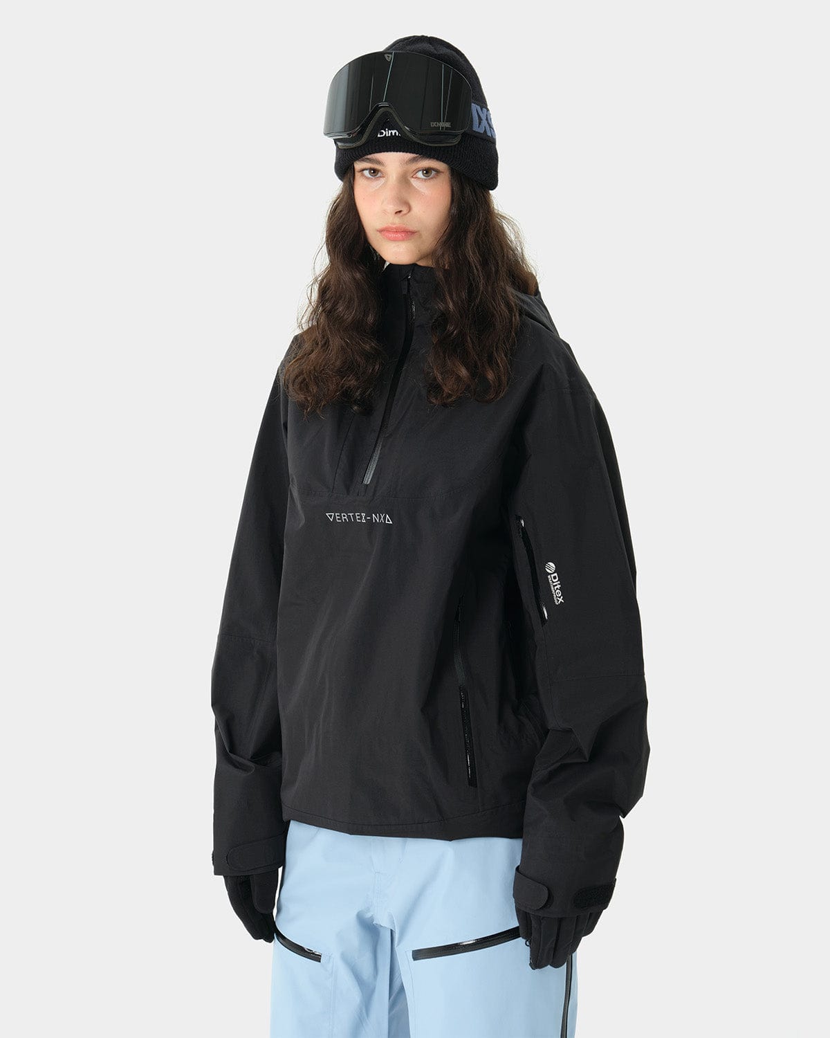 VERT VTX 3L ANORAK JACKET BLACK