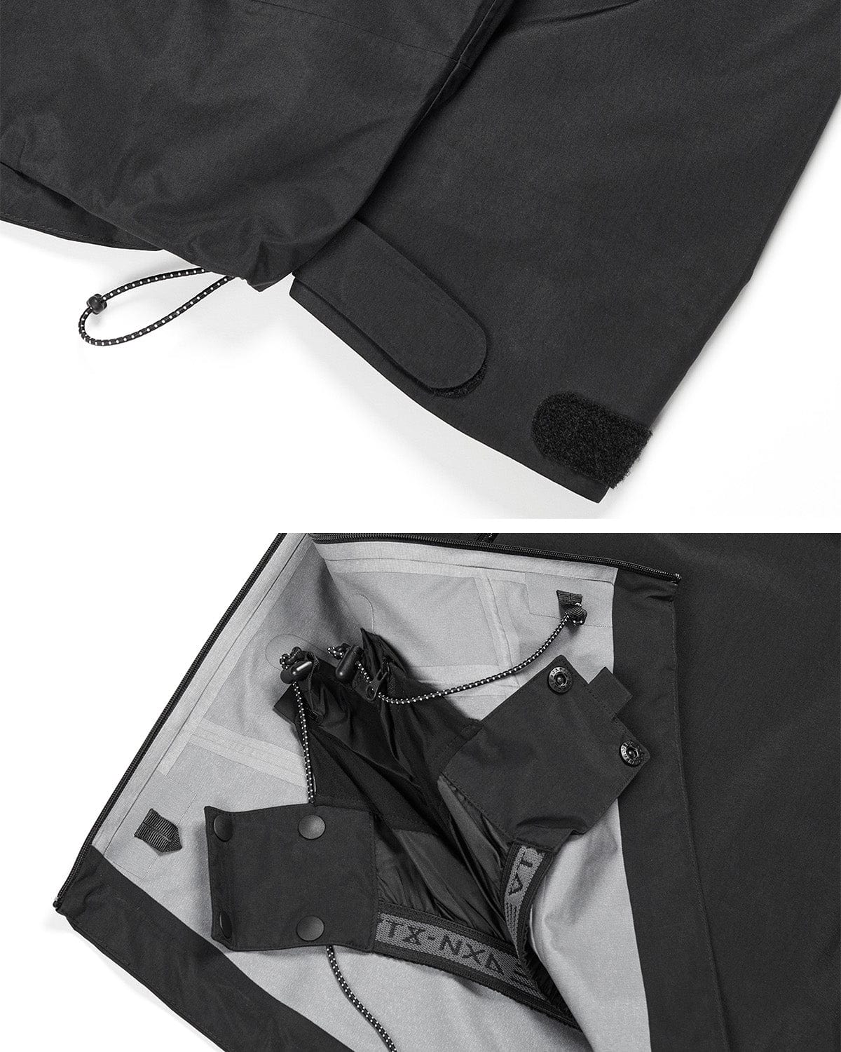 VERT VTX 3L ANORAK JACKET BLACK