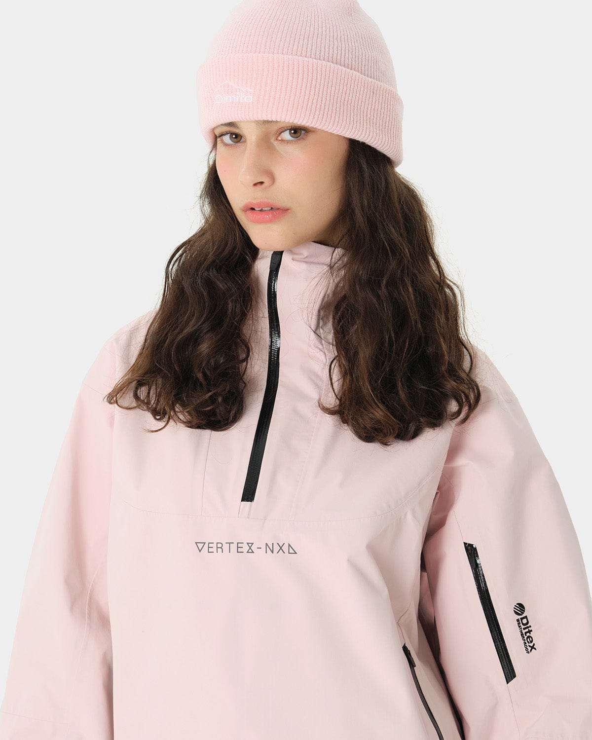 VERT VTX 3L ANORAK JACKET LIGHT PINK