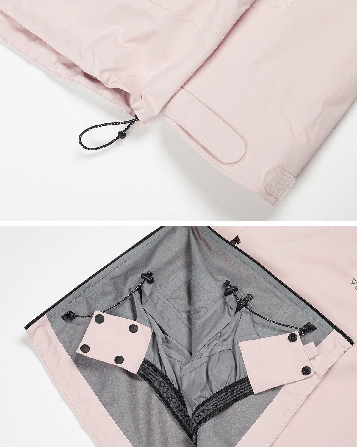 VERT VTX 3L ANORAK JACKET LIGHT PINK