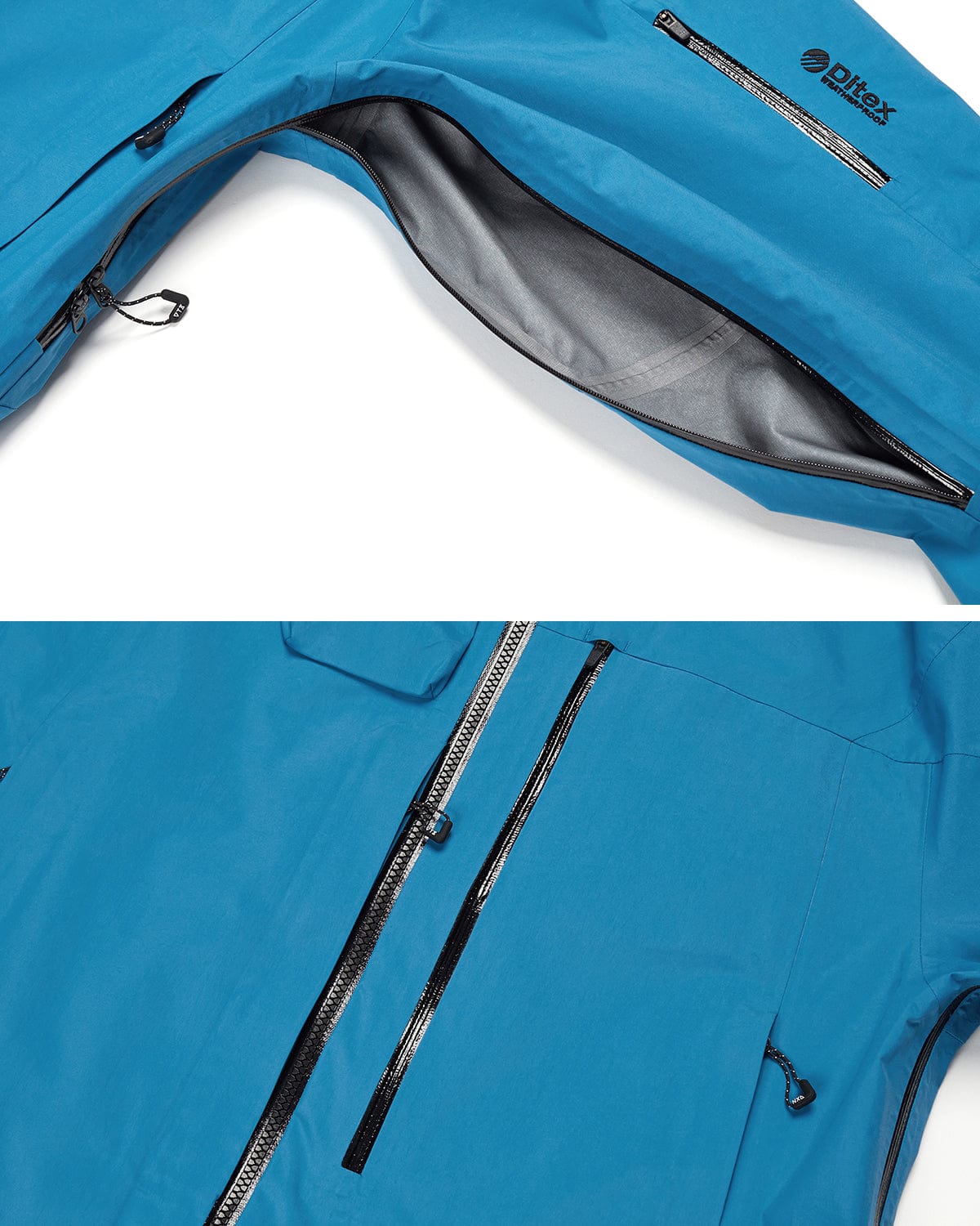 VERT VTX 3L JACKET AQUA STEEL