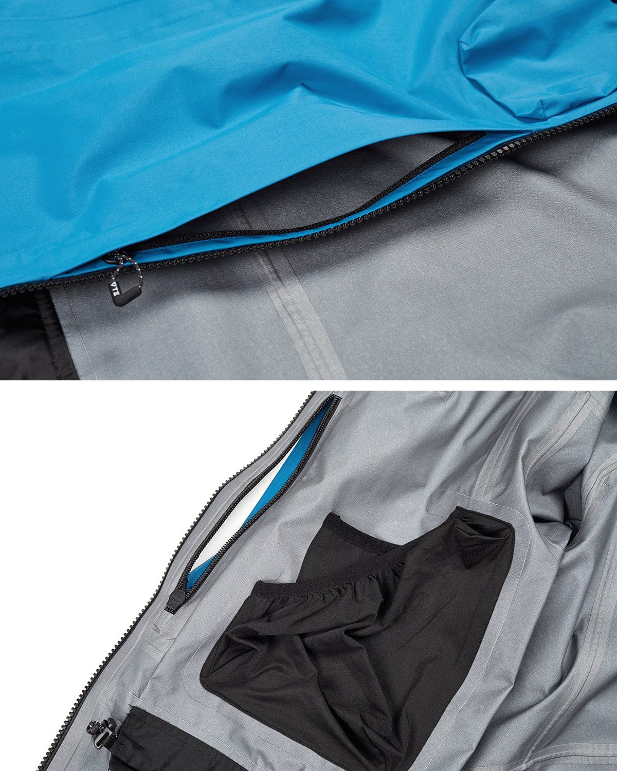 VERT VTX 3L JACKET AQUA STEEL