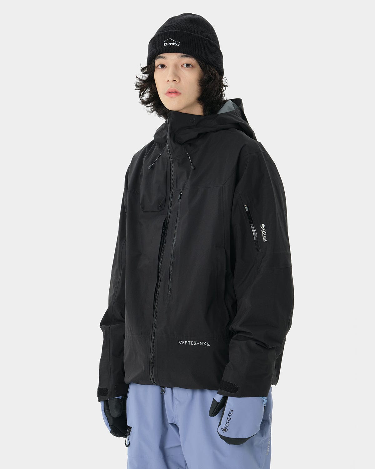 VERT VTX 3L JACKET BLACK