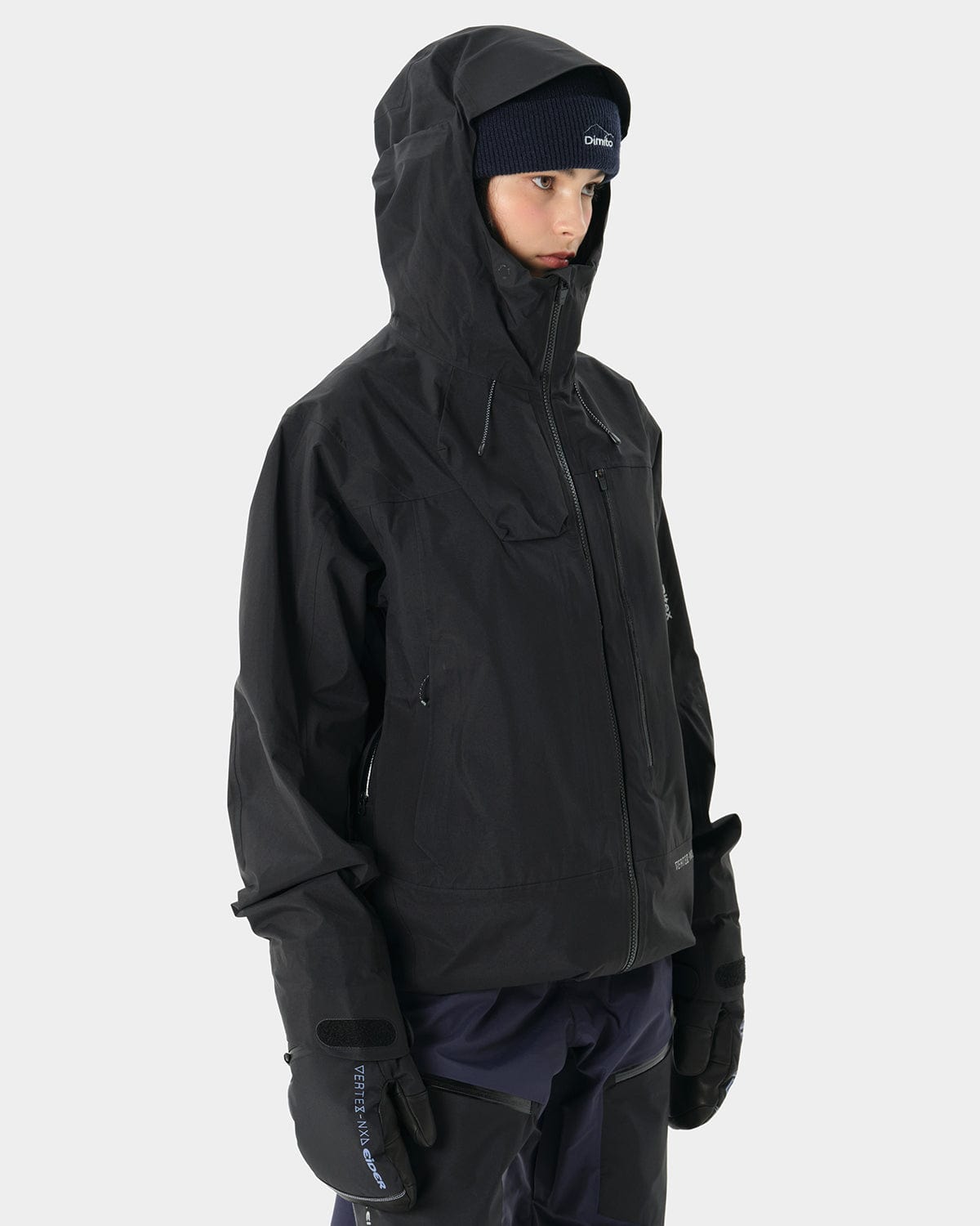 VERT VTX 3L JACKET BLACK