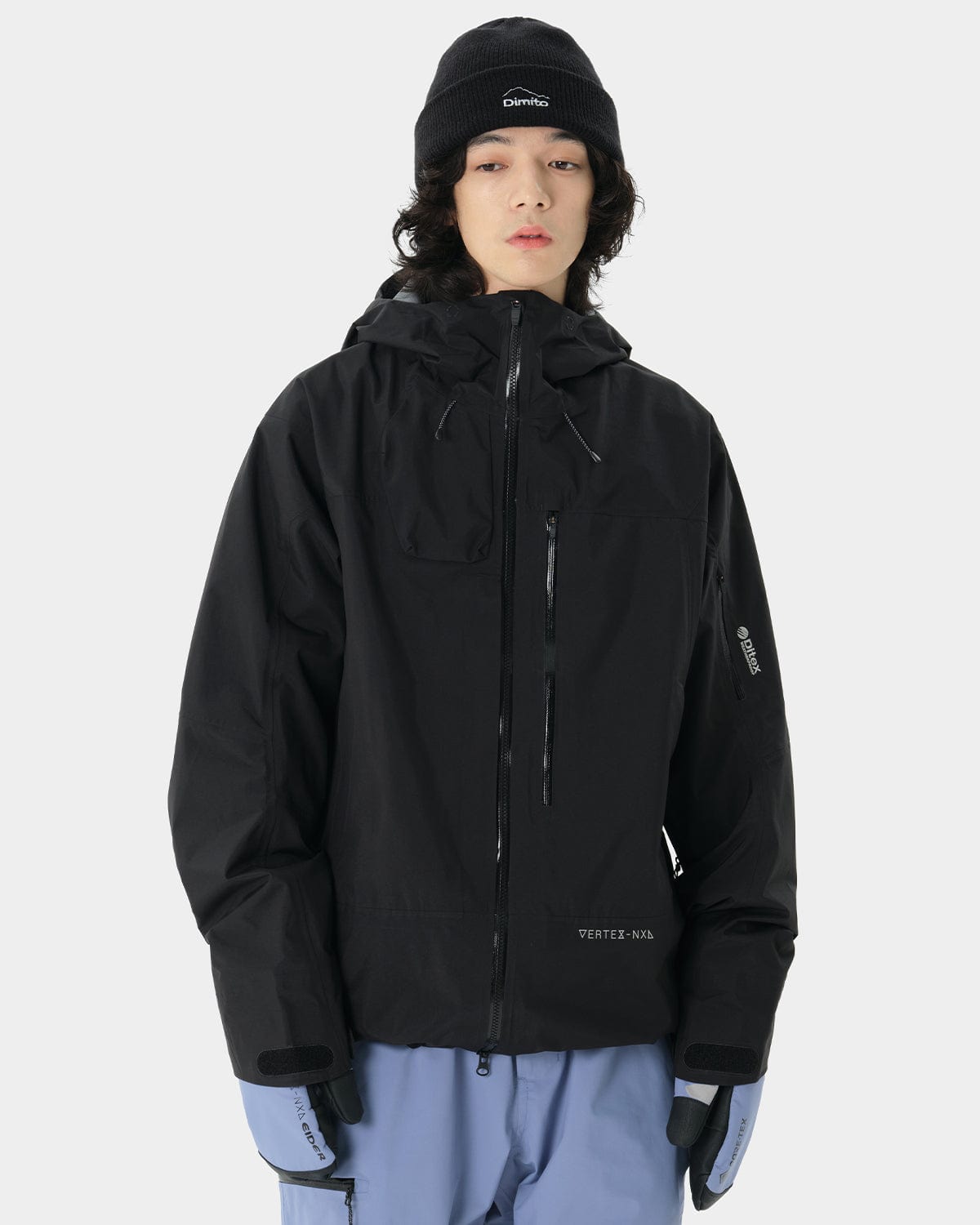 VERT VTX 3L JACKET BLACK