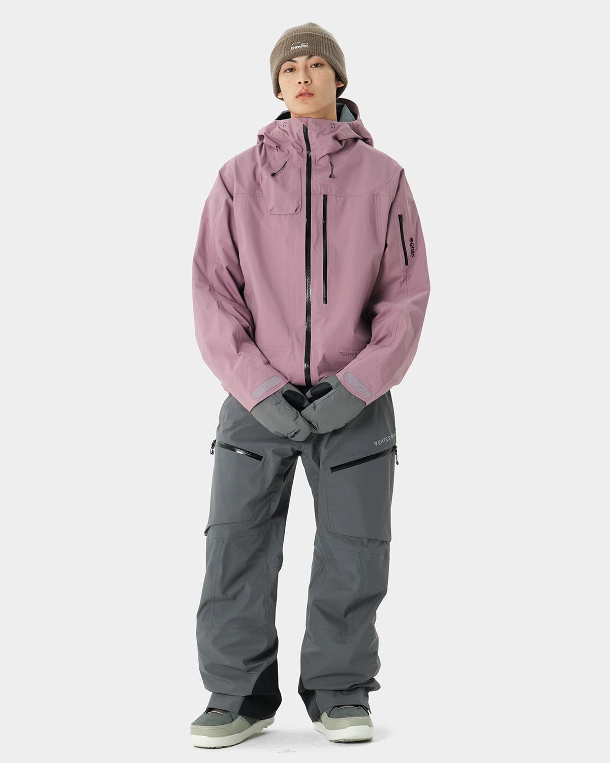 VERT VTX 3L JACKET DUSTY PURPLE