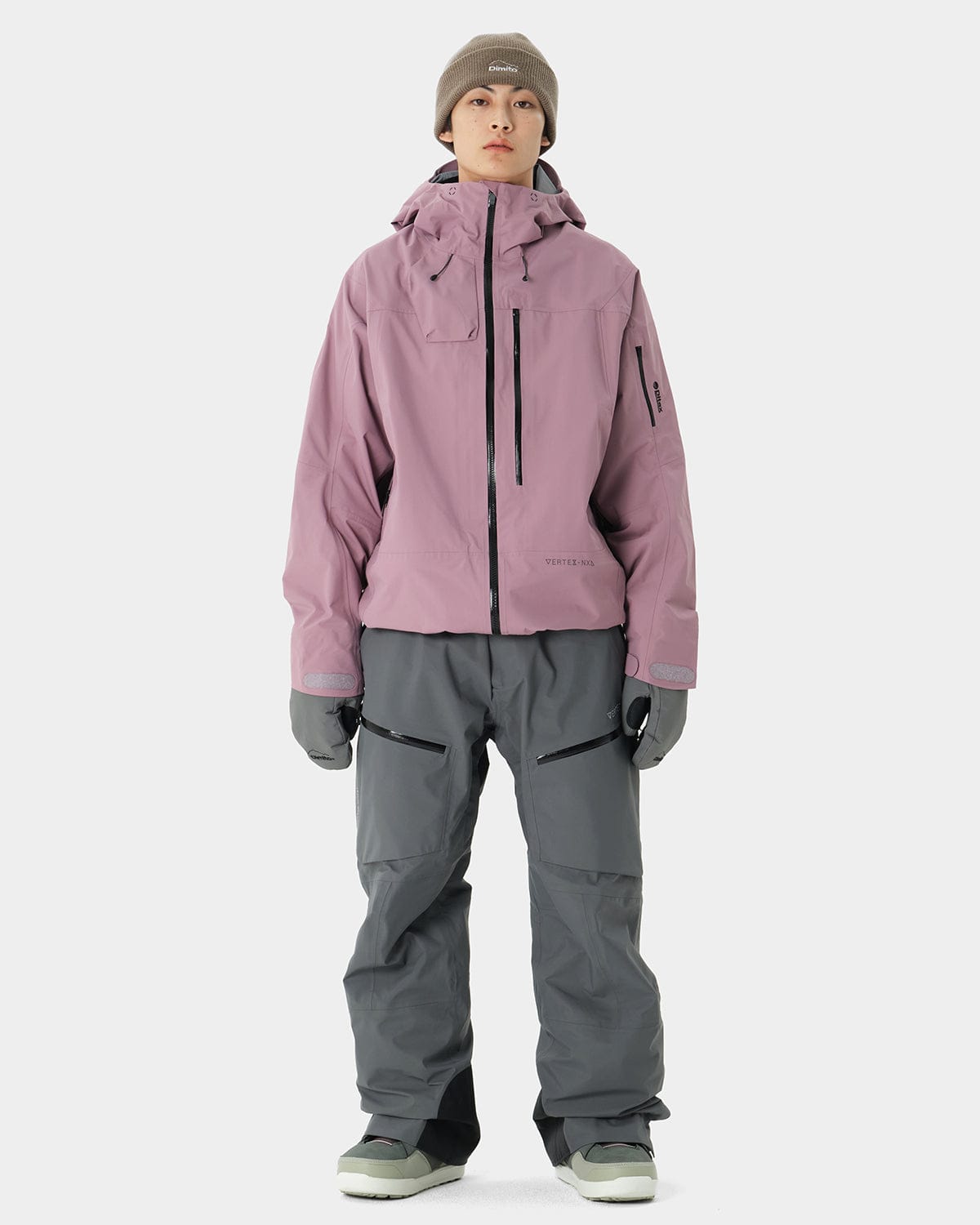 VERT VTX 3L JACKET DUSTY PURPLE