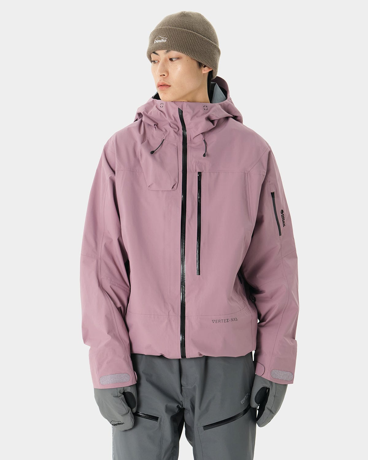 VERT VTX 3L JACKET DUSTY PURPLE