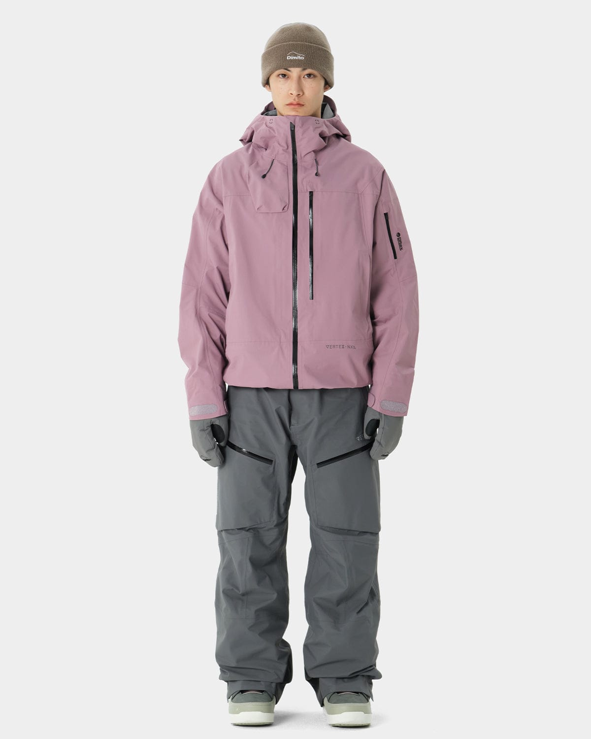 VERT VTX 3L JACKET DUSTY PURPLE