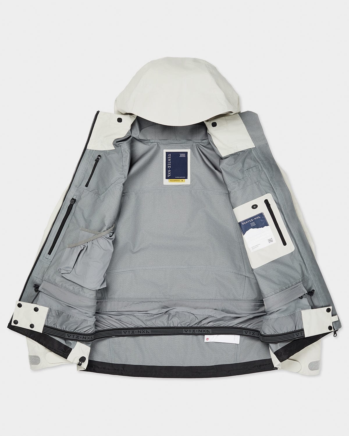 VERT VTX 3L JACKET IVORY