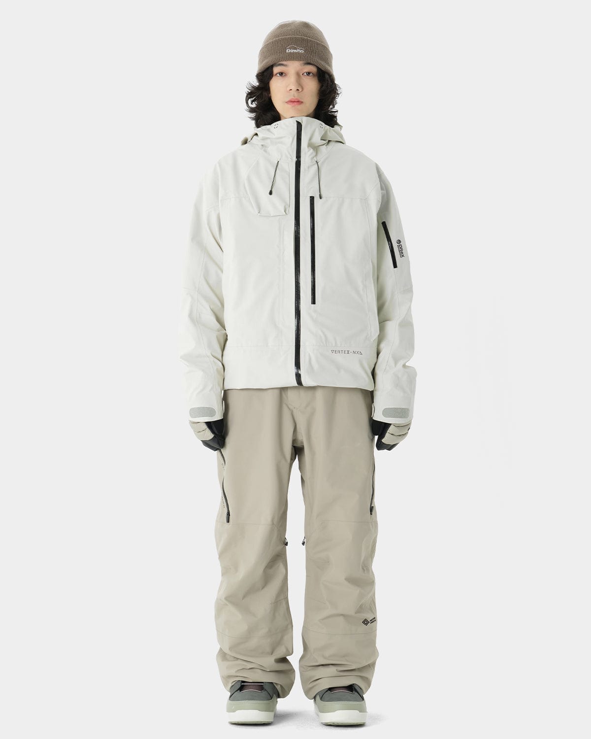 VERT VTX 3L JACKET IVORY