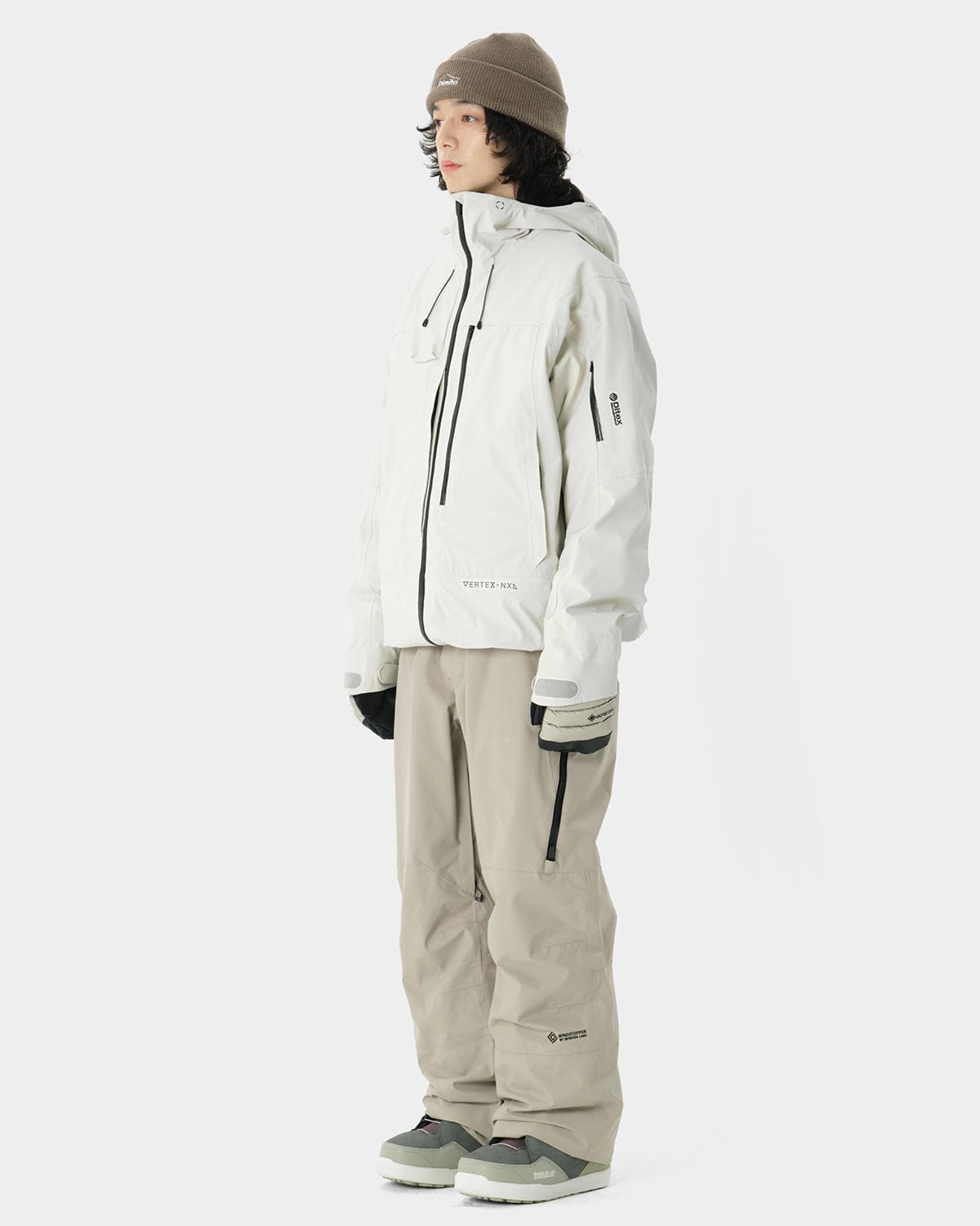 VERT VTX 3L JACKET IVORY