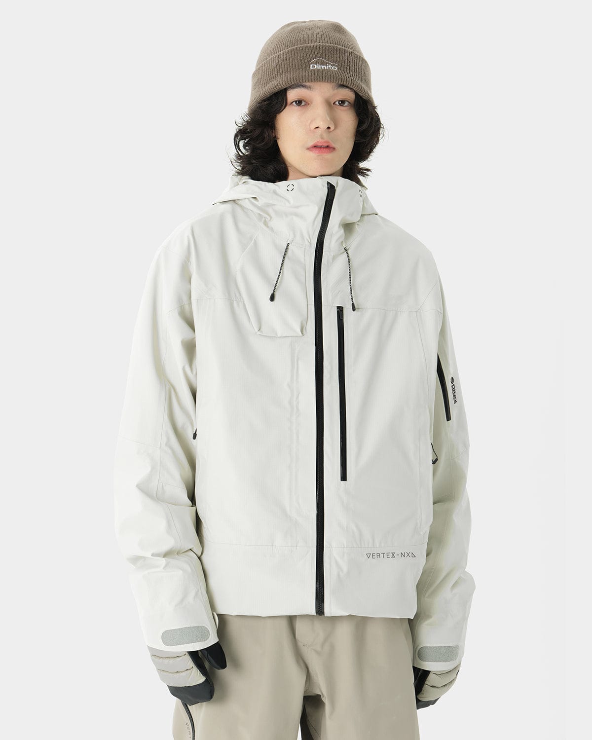 VERT VTX 3L JACKET IVORY