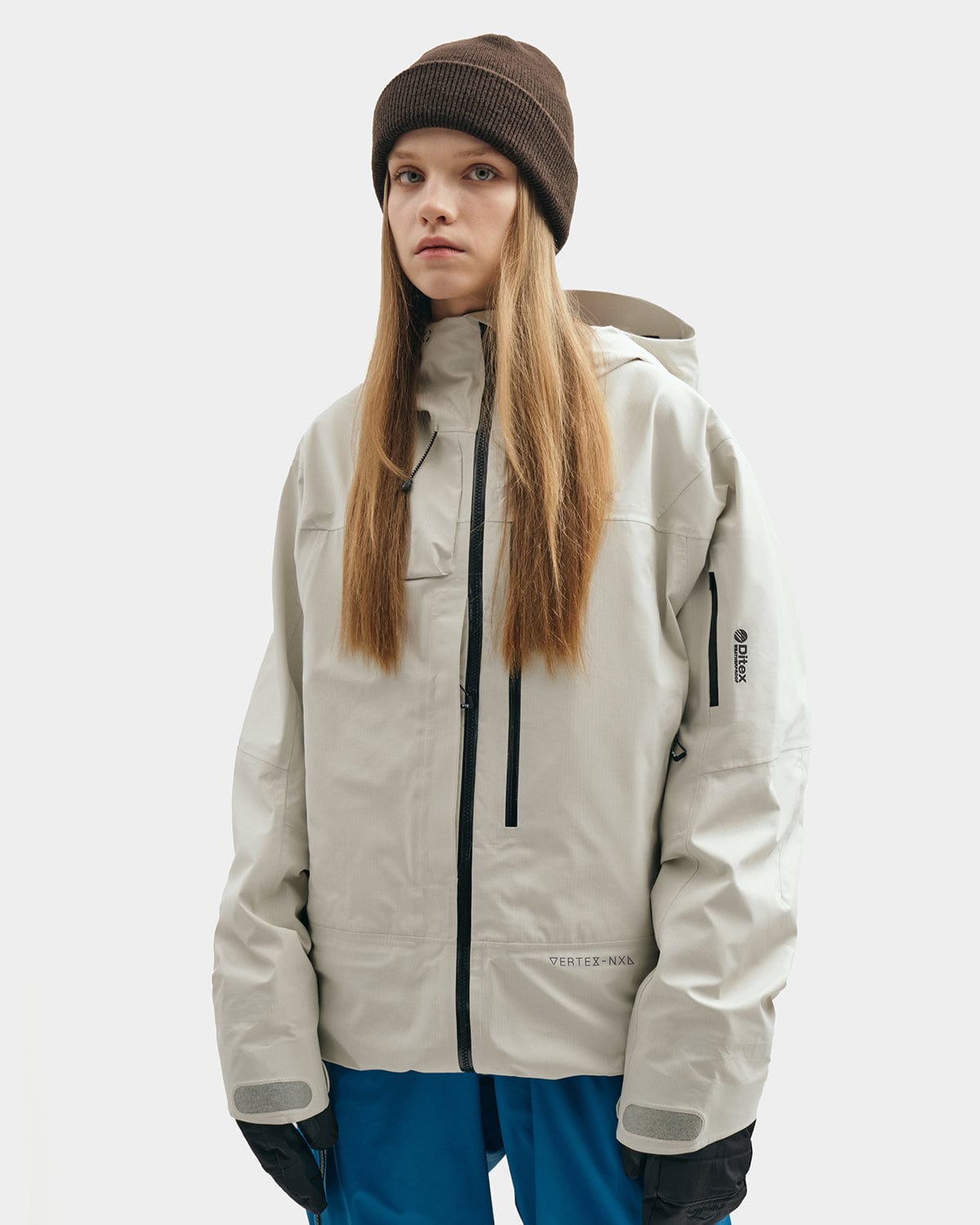 VERT VTX 3L JACKET IVORY