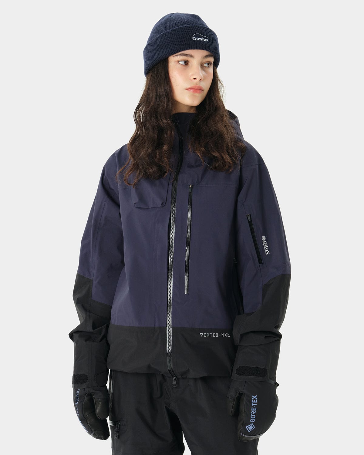 VERT VTX 3L JACKET NAVY