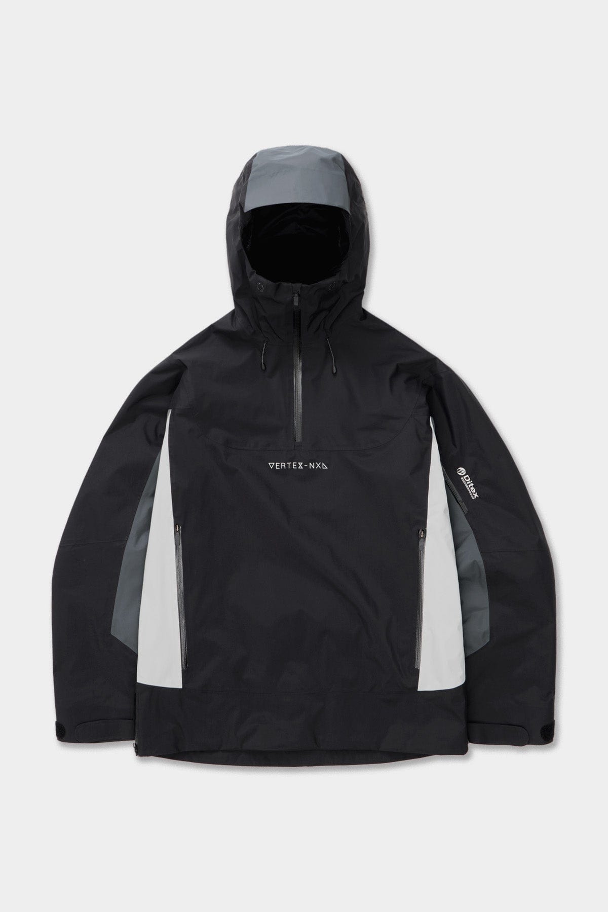 VERT VTX 3L PULLOVER JACKET BLACK