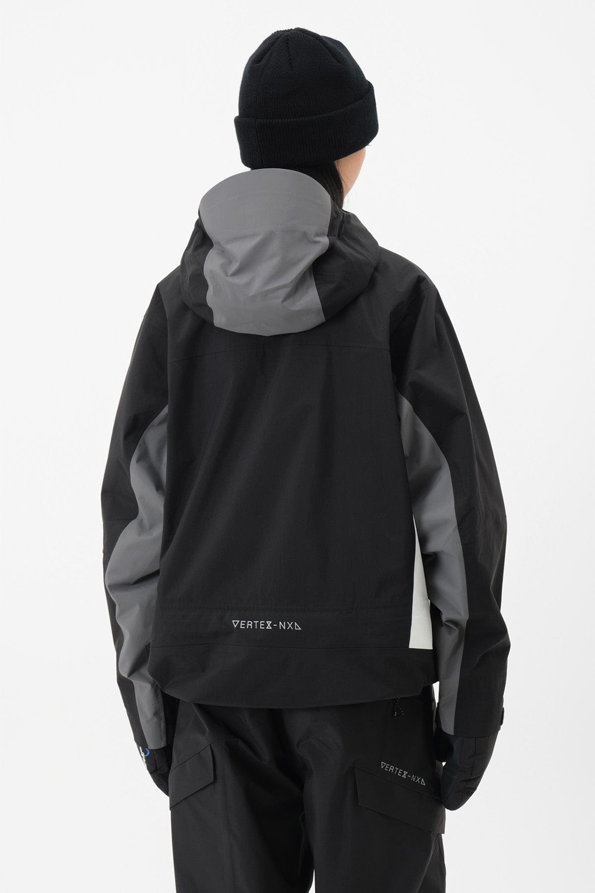 VERT VTX 3L PULLOVER JACKET BLACK