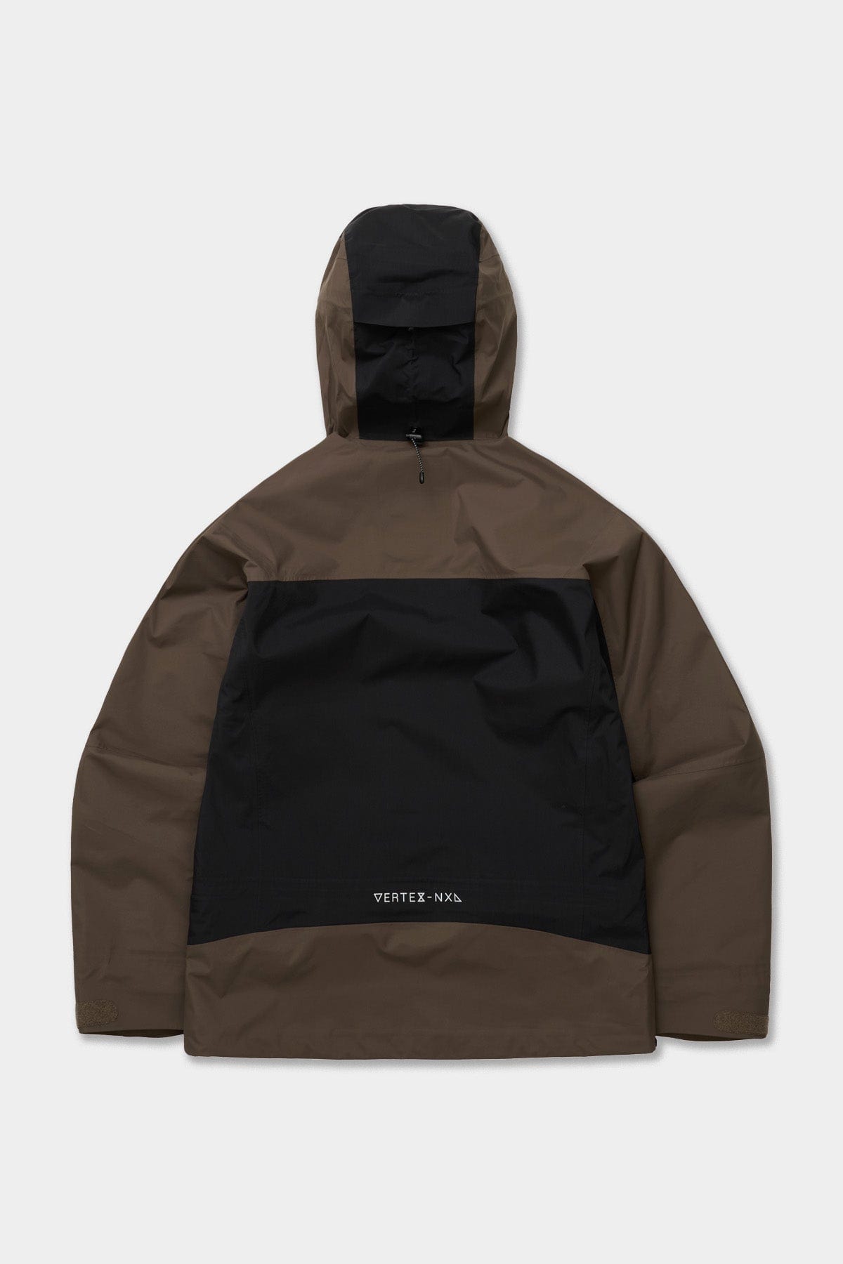 VERT VTX 3L PULLOVER JACKET DARK BROWN