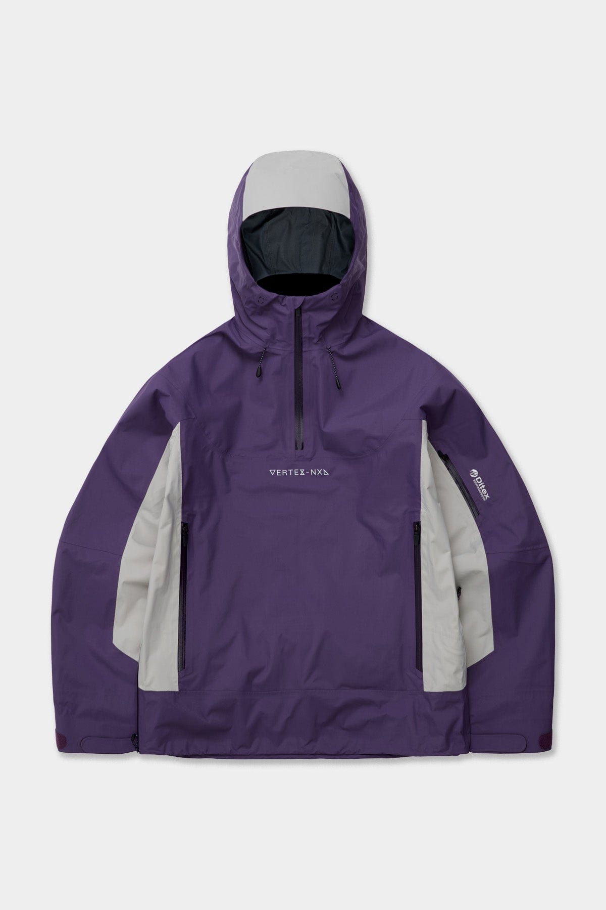 VERT VTX 3L PULLOVER JACKET DEEP GRAPE