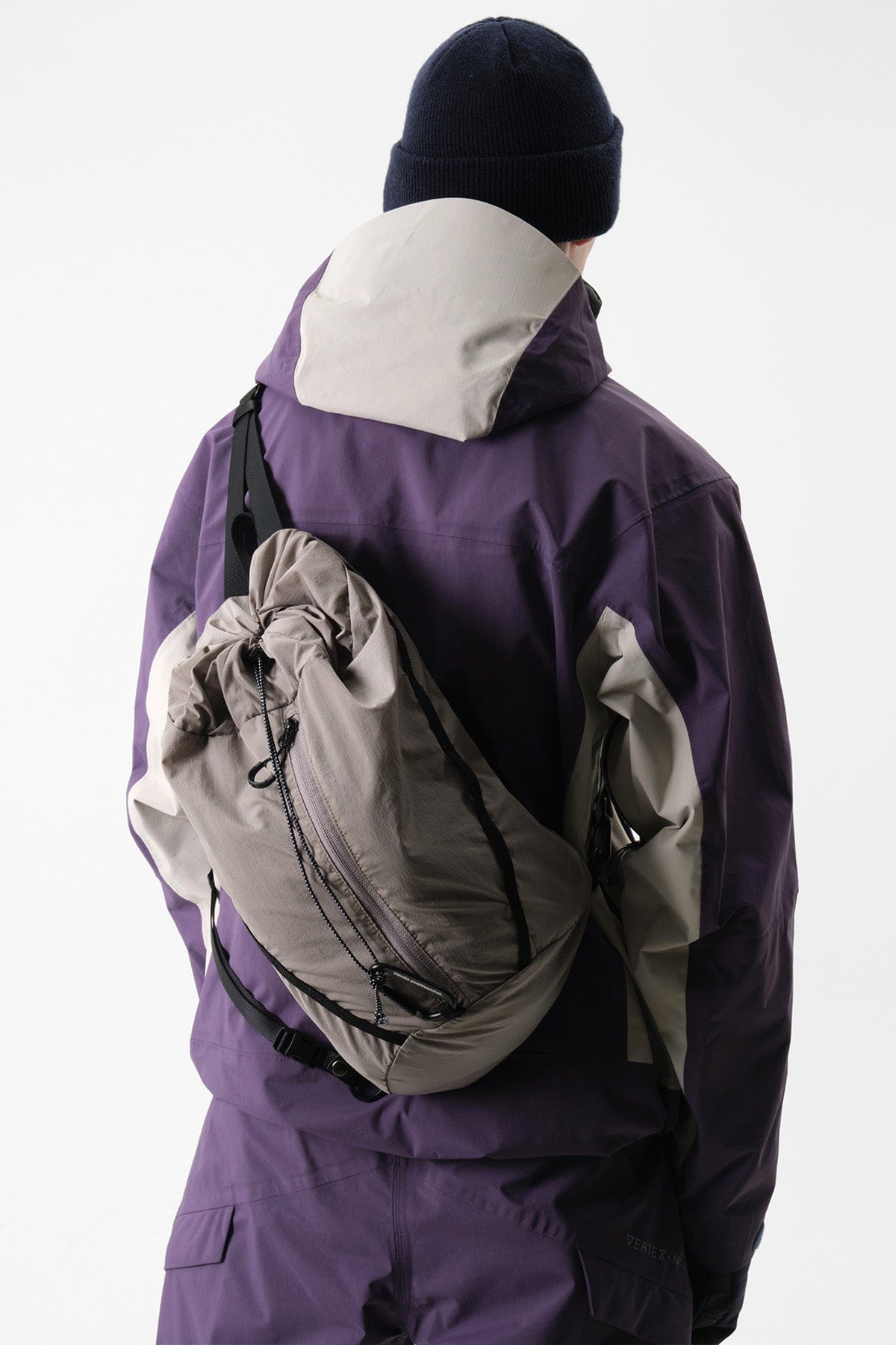 VERT VTX 3L PULLOVER JACKET DEEP GRAPE