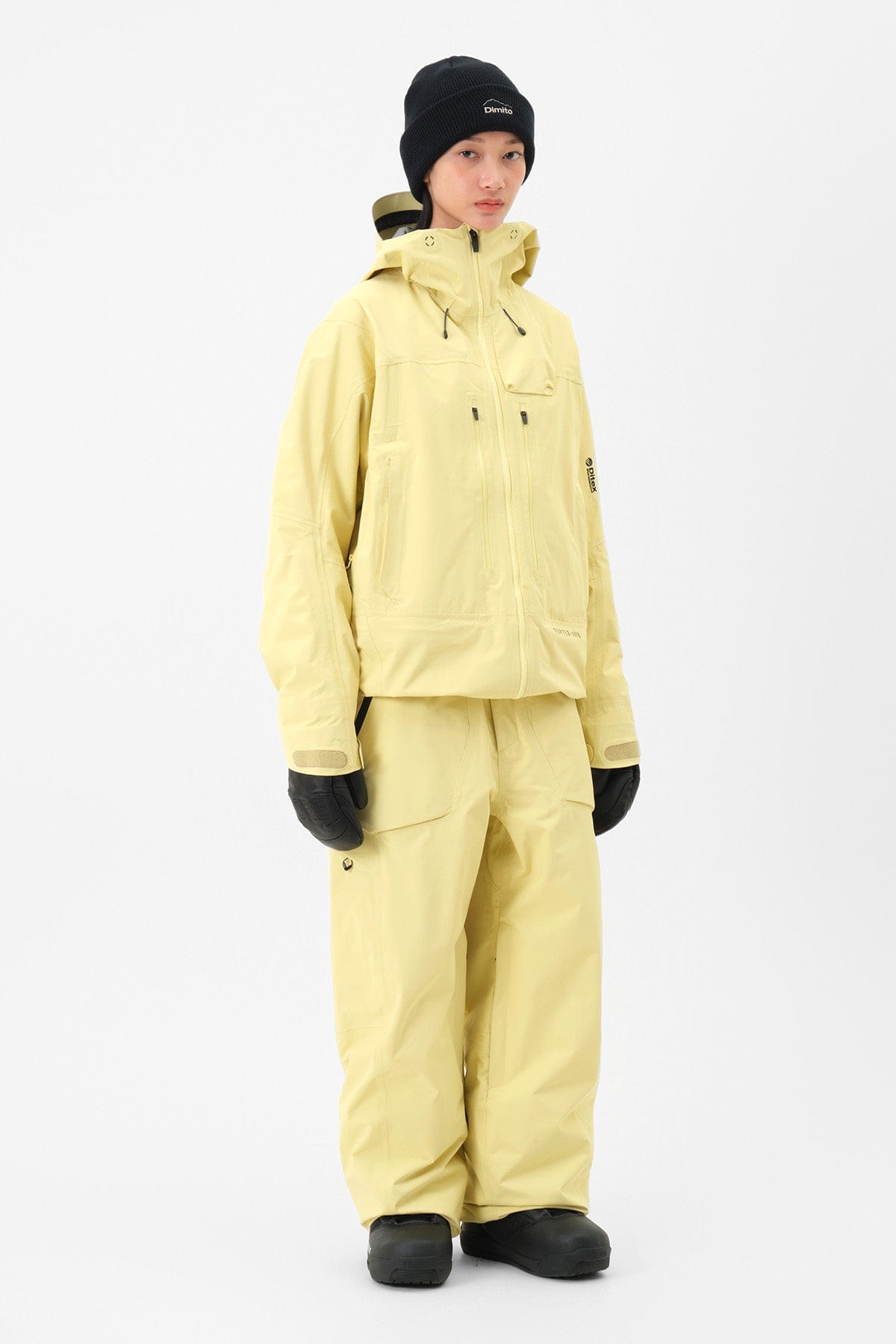 VERT VTX BASIS 2L PANTS CREAM YELLOW (Wide fit)