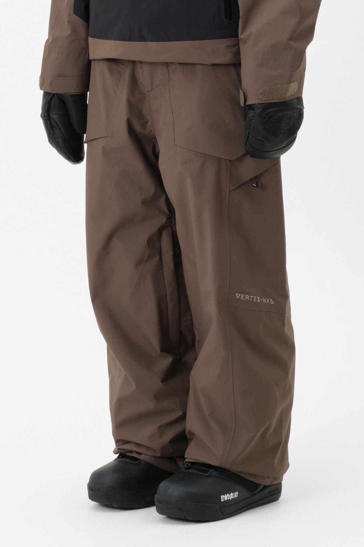 VERT VTX BASIS 2L PANTS DARK BROWN (Wide fit)