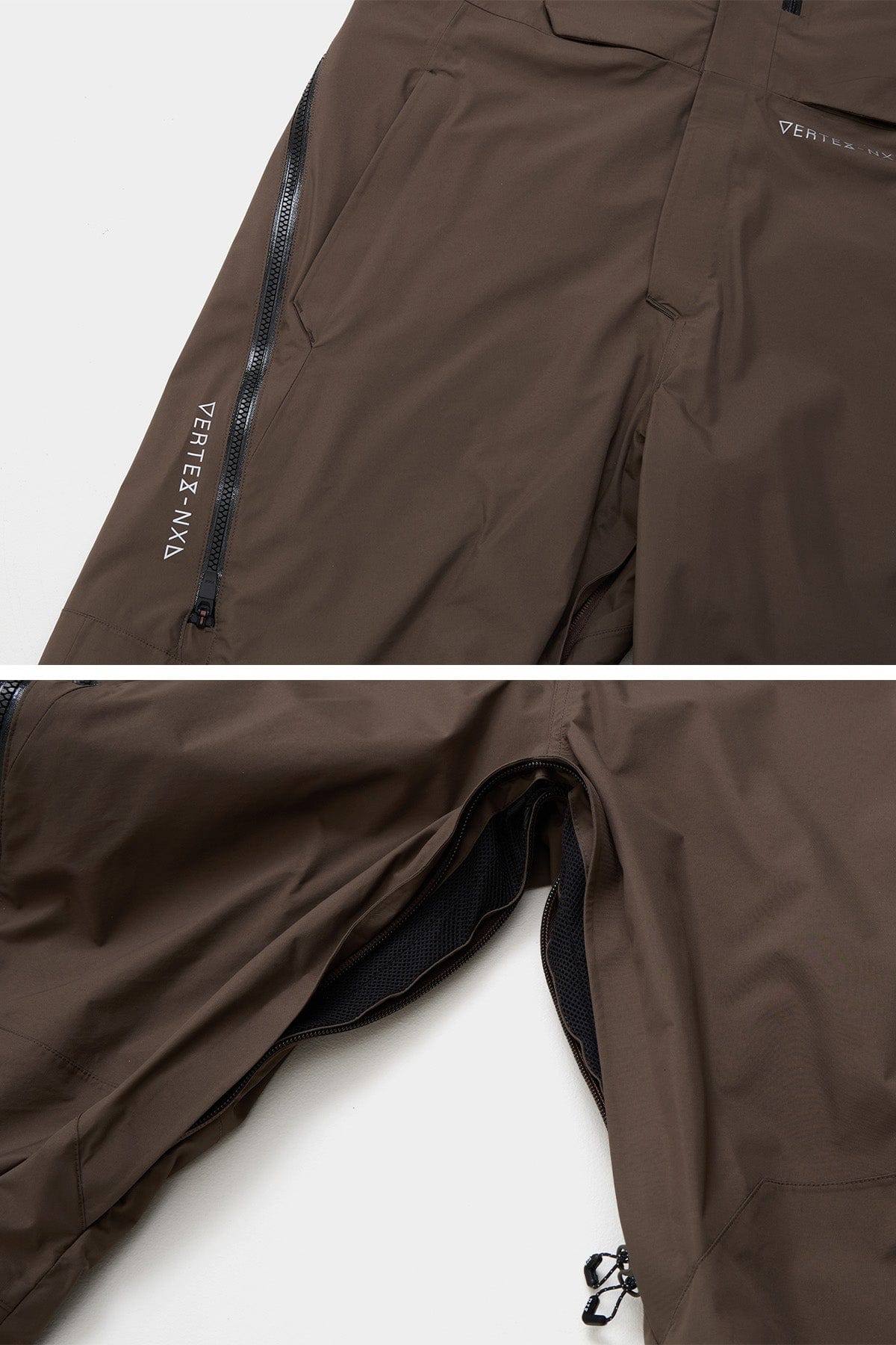 VERT VTX BIB 2L PANTS DARK BROWN (Standard fit)