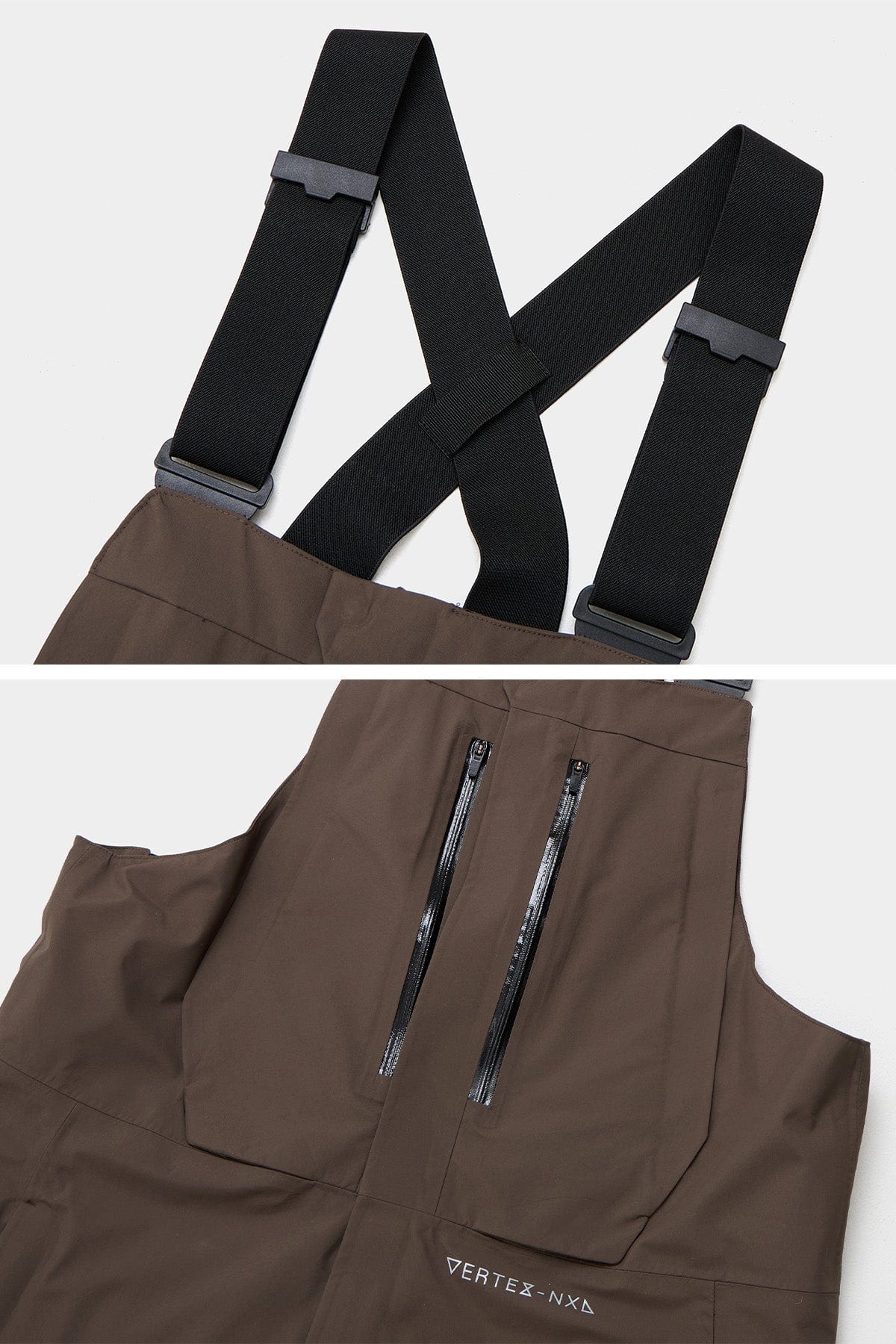 VERT VTX BIB 2L PANTS DARK BROWN (Standard fit)